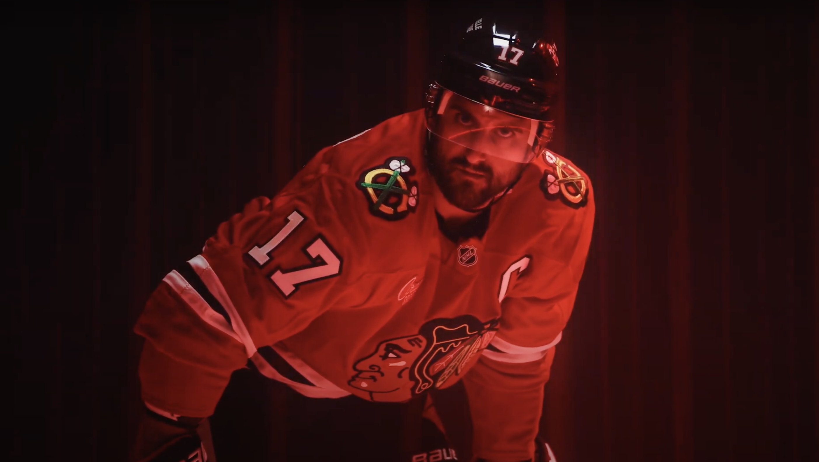 Nick Foligno #17, Chicago Blackhawks